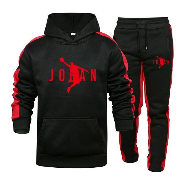 Sportswear Men's 2-piece Sweatshirt + Sweatpants Sportswear Hoodie Casual Men's Clothing Hoodie Sets