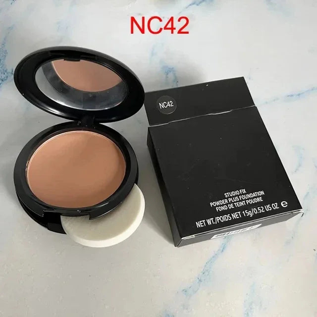 Pressed Powder Face Makeup Delicate Pressed Powder Studio Fix Powder Plus Foundation Fond De Teint Poudre15g Face Powder