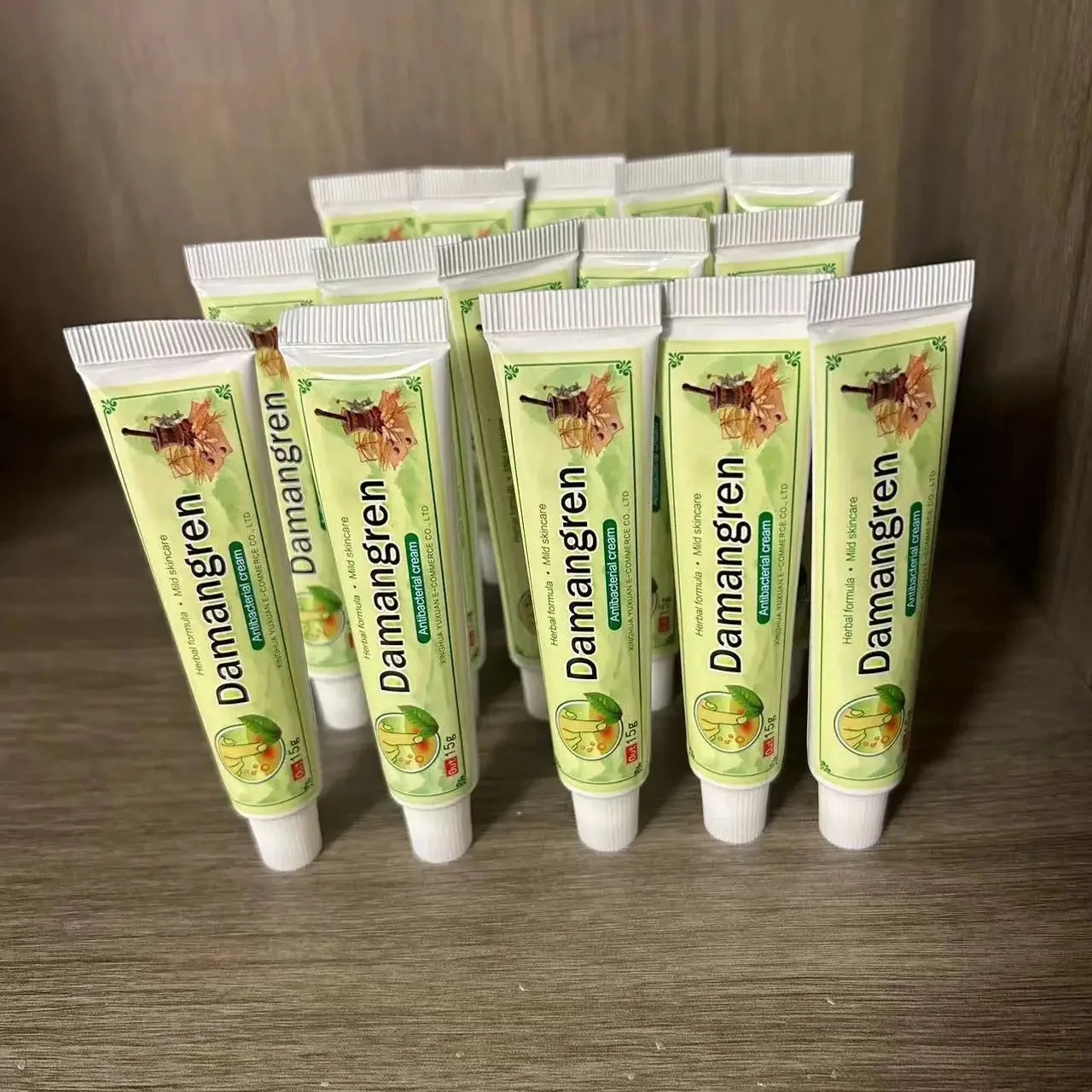 10Pcs Zudaifu Damangren New Herbal Cream Skin Care Cream No Box 15g