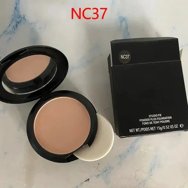 Pressed Powder Face Makeup Delicate Pressed Powder Studio Fix Powder Plus Foundation Fond De Teint Poudre15g Face Powder