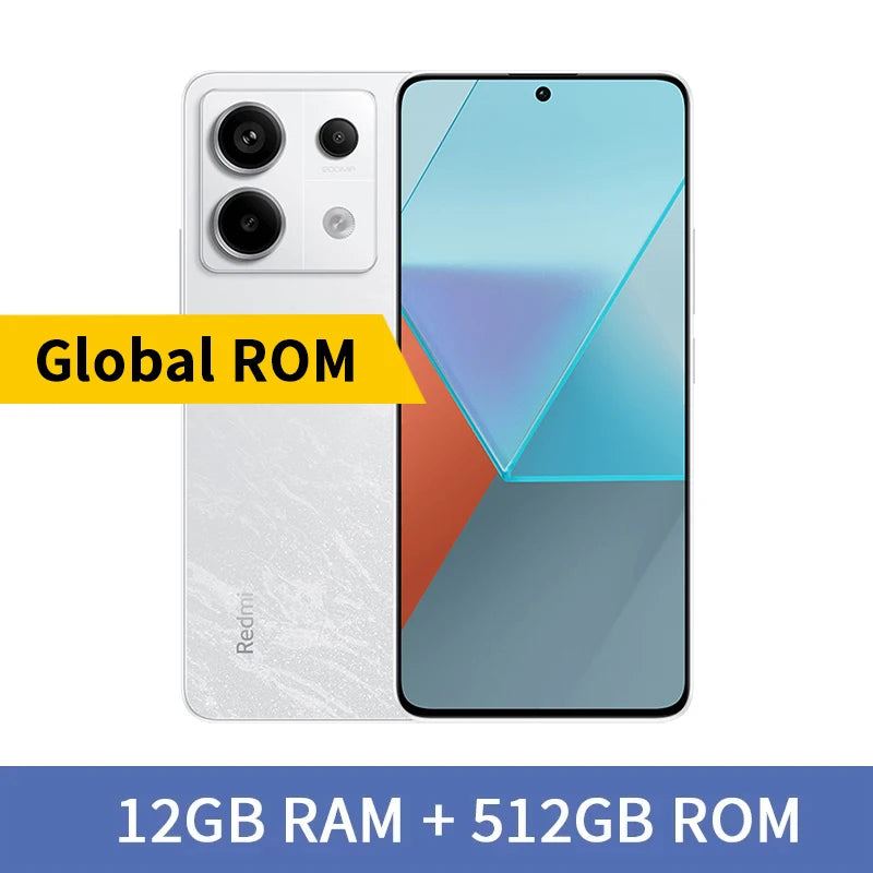 Global ROM Xiaomi Redmi Note 13 Pro 5G Mobile Phone NFC 200MP Camera 120Hz Display 5100mAh Battery 67W Fast Charging 6.67"