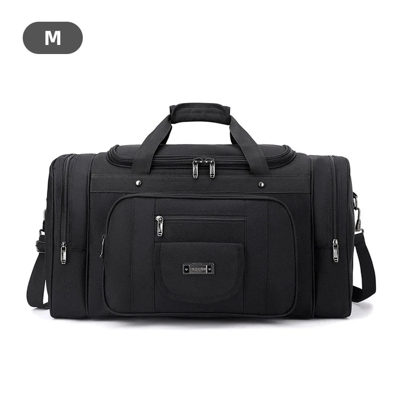 Men Travel Bag Gym Fitness Multi-funcation Detachable Shoulder Strap Handbag Shoes Pocket Traveling Storage Crossbody Bags