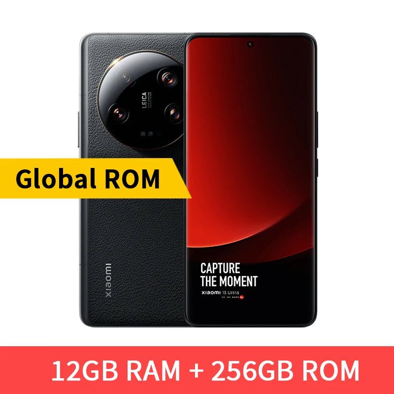 Global ROM Xiaomi Mi 13 Ultra Smartphone Snapdragon 8 Gen 2 Dual Speakers 120Hz 2K Screen 50MP Leica Camera 90W Fast Charging