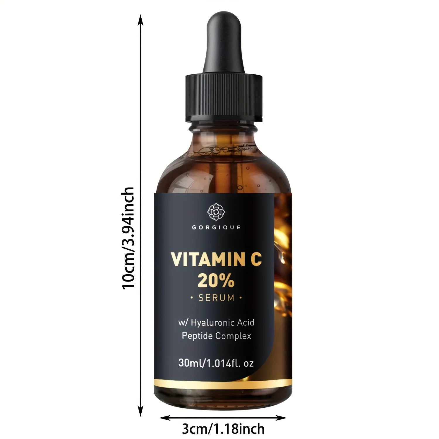 Vitamin C Serum for Face Enhanced with Hyaluronic Acid Peptides