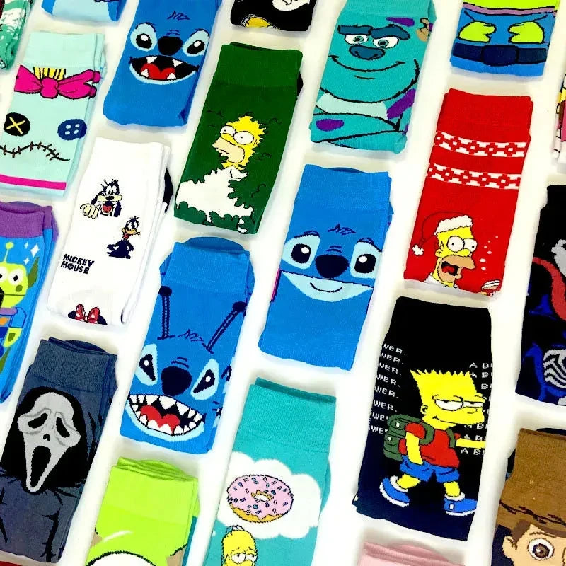 Socks Stitch Long Socks Knee-High