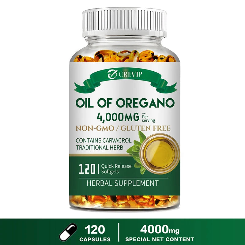 Oil of Oregano - for Digestion, Heart Health, Detoxification and Immune Support