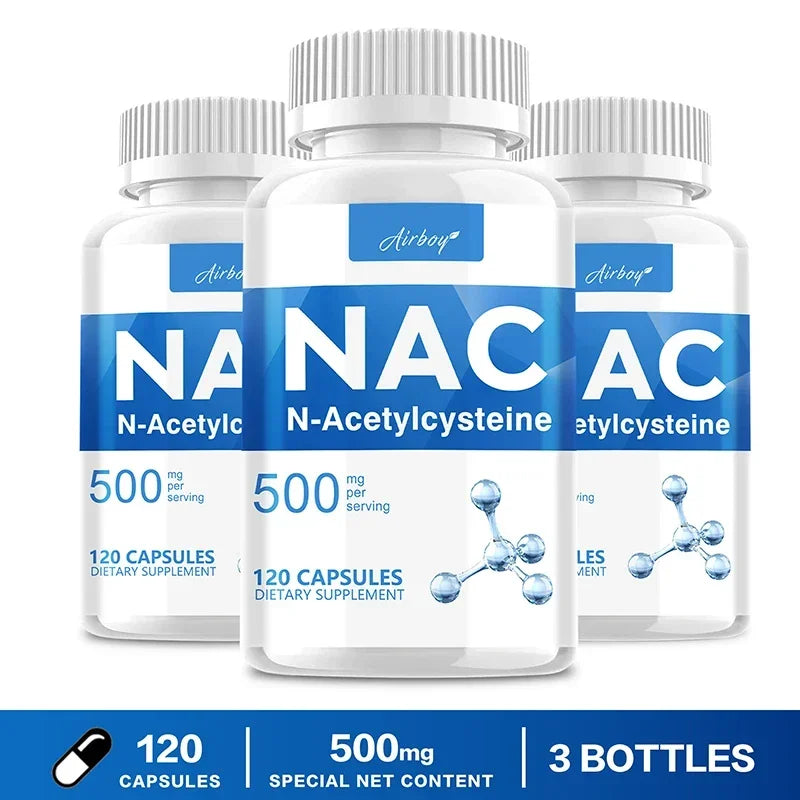 NAC - N-Acetylcysteine - Respiratory Health, Immune Health, Promote Liver and Kidney Detoxification