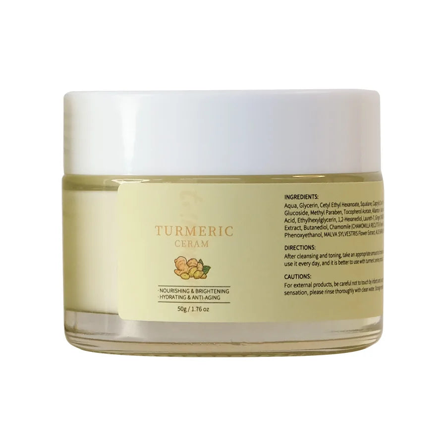 Turmeric Facial Skincare Set Hydrating Moisturizing Fade Fine Lines Blemishes Skincare Moisturizing Set for women/men/teen