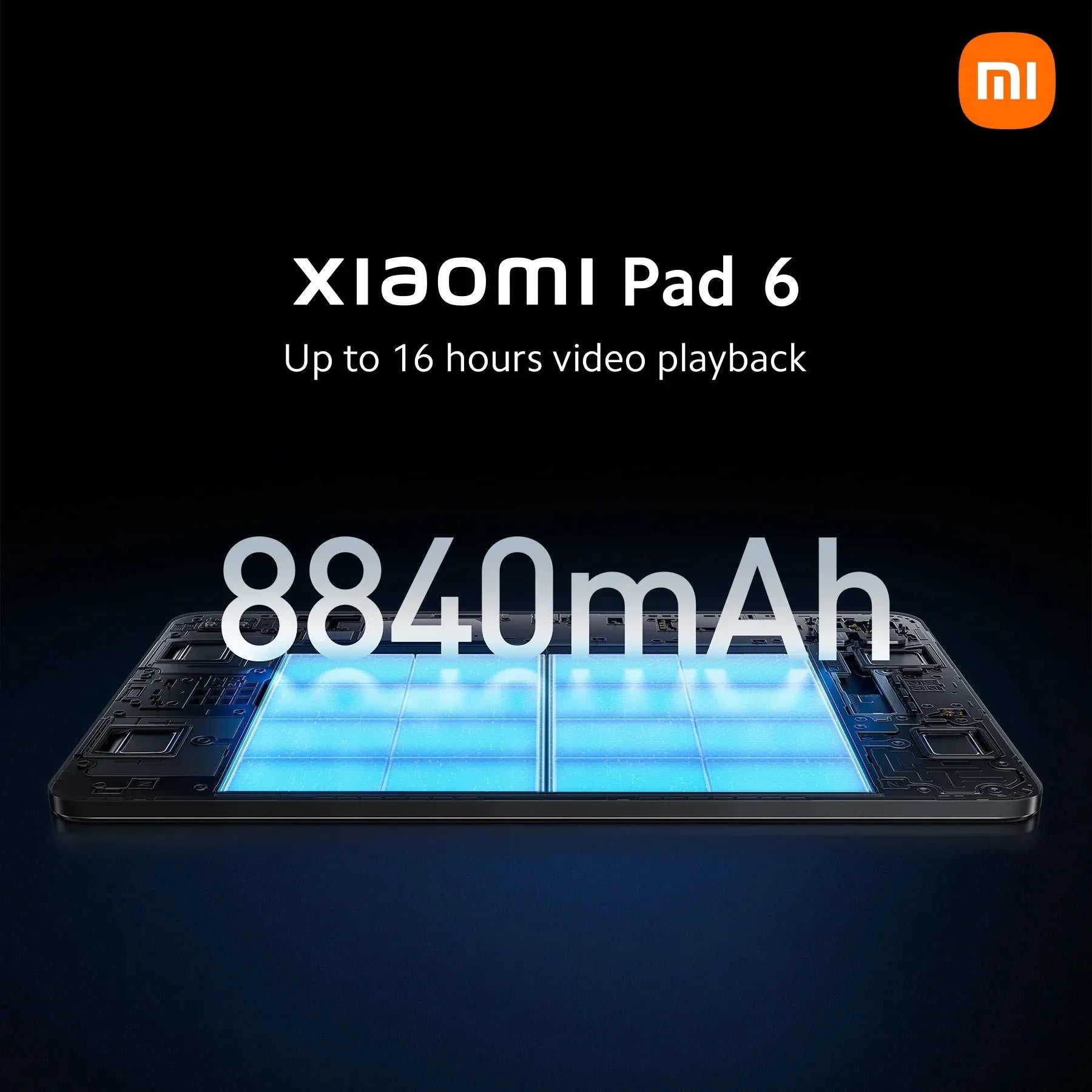 Global Version Xiaomi Pad 6 Snapdragon® 870 Tablet 33W Fast Charging 13MP Camera 8840mAh 144Hz 11" WQHD+Eye Care Display