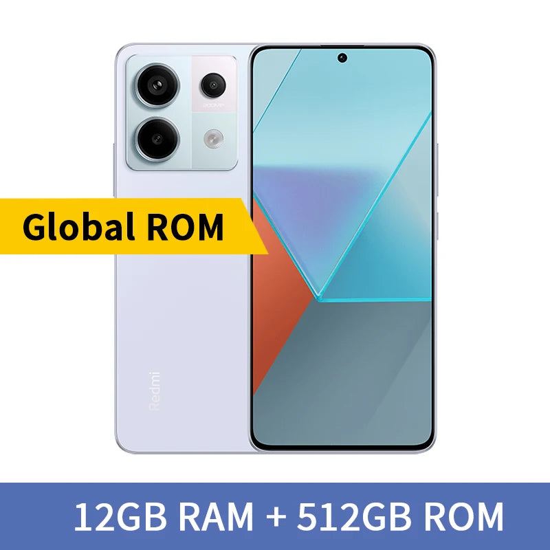 Global ROM Xiaomi Redmi Note 13 Pro Snapdragon 7s Gen 2 Mobile Phone 200MP Triple Camera 120Hz Display 5100mAh 67W Fast Charging