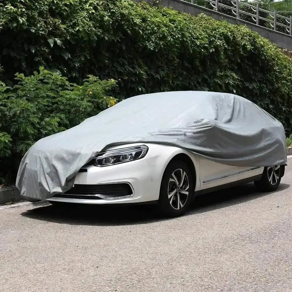 Car Cover Outdoor Protection Sun UV Waterproof Dustproof Protection Full Snow Cover For Sedan Scratch-Resistant To H8Q2