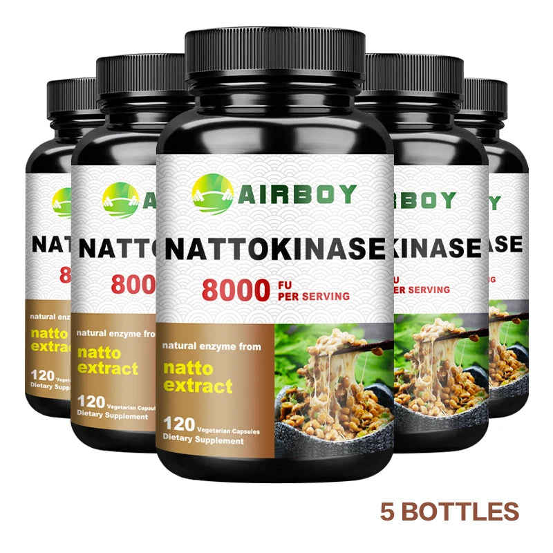 Nattokinase Supplement - Promotes Overall Heart and Cardiovascular Health