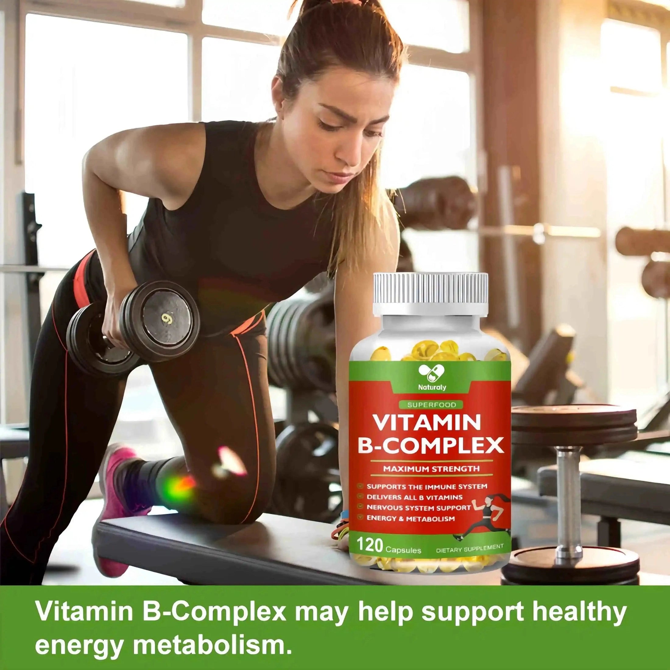 Vitamin B Capsule Anti-oxidation Skin Repair liver Health&Energy Care VB complex vitamins Daily Supplement