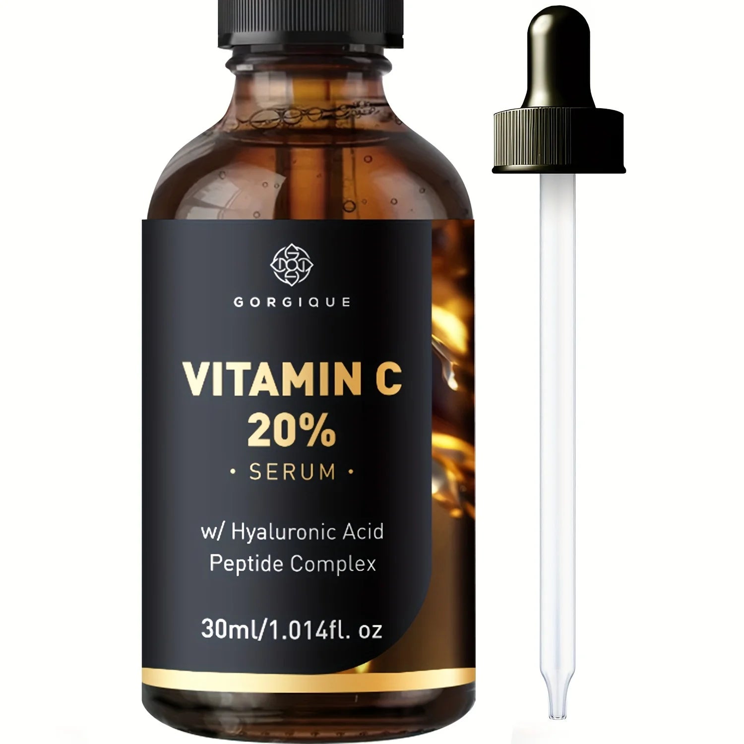 Vitamin C Serum for Face Enhanced with Hyaluronic Acid Peptides