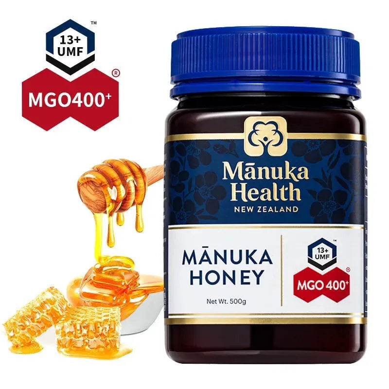 100% Original NewZealand Manuka Health Premium Natural Manuka Honey Lotion MGO400 UMF13 500g Cream