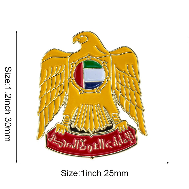 United Arab Emirates Flag Brooches Lapel Pin Flag badge Brooch Pins Badges