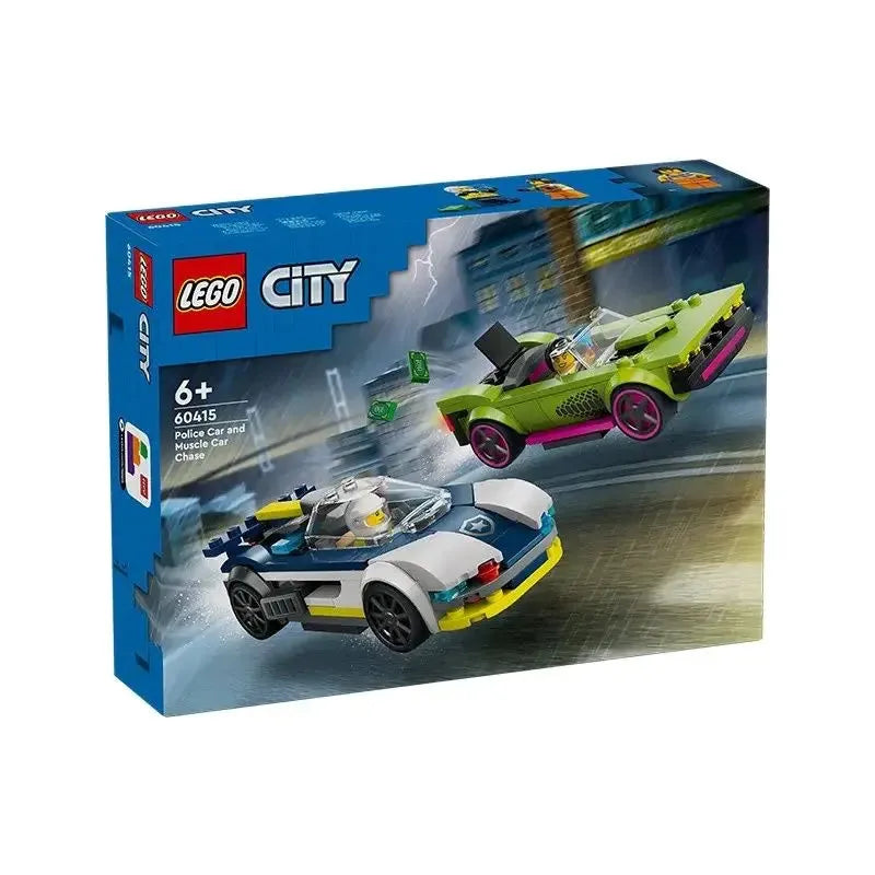 LEGO City 60415 Police Dog Chasing Boys And Girls Puzzle Building Blocks Children's Toy Gift
