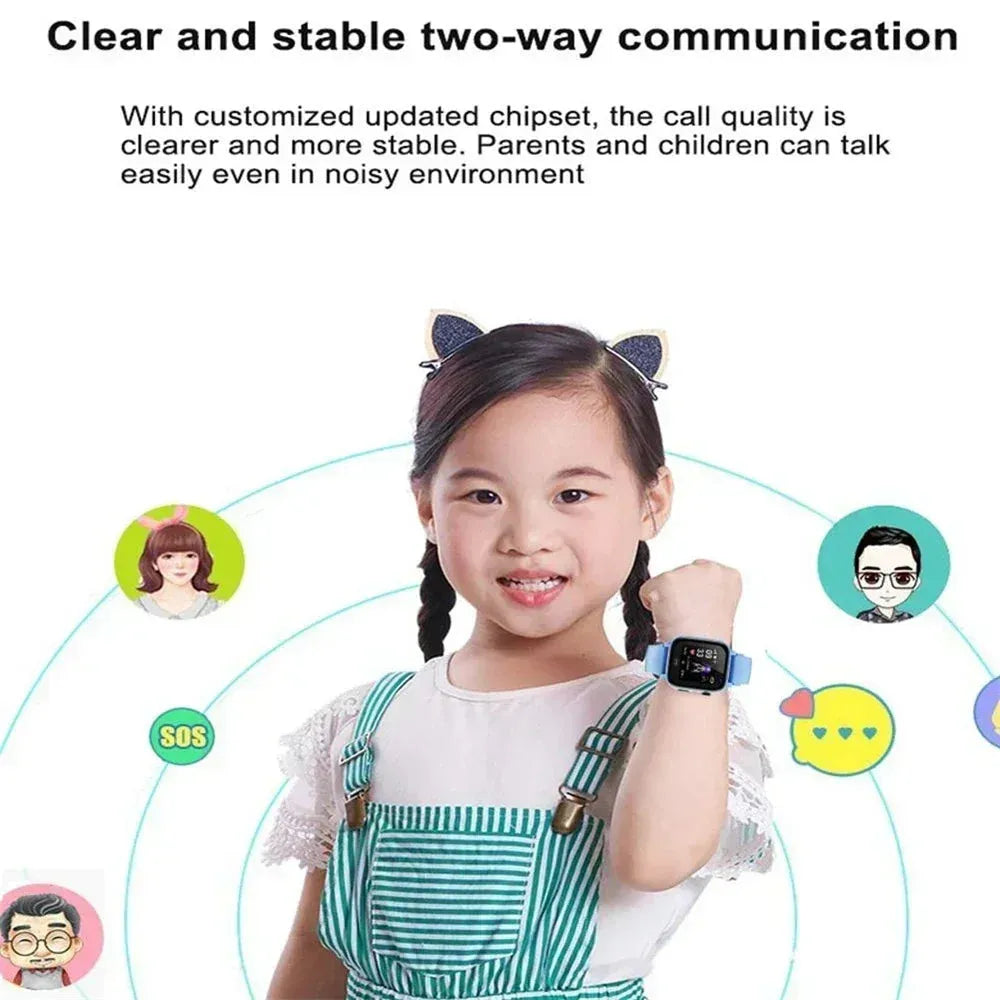 2024 Kids 4G Smart Watch Sim Card Video Call SOS GPS Location Phone Watch Camera Location Tracker Waterproof Child Smartwatch