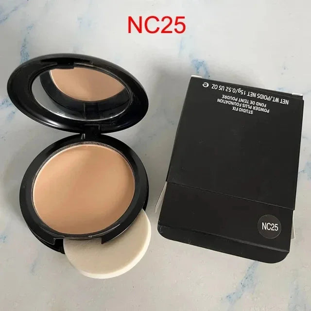 Pressed Powder Face Makeup Delicate Pressed Powder Studio Fix Powder Plus Foundation Fond De Teint Poudre15g Face Powder