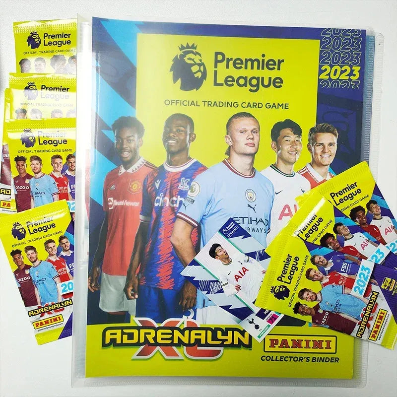 Panini Premier League 2023 Football Cards Books Official Trading Football Star Cards Collection Limited Cards Book Kids Gifts