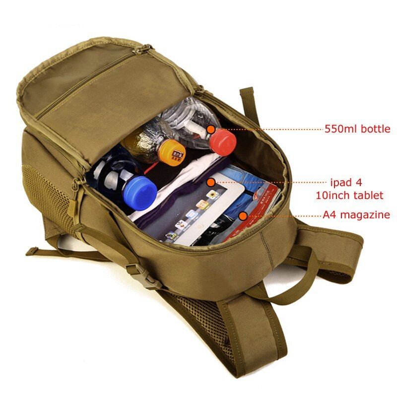 15L Waterproof Travel Outdoor MOLLE Military Tactical Backpack Sport Camping Rucksack Trekking Fishing Hunting Bags Backpack