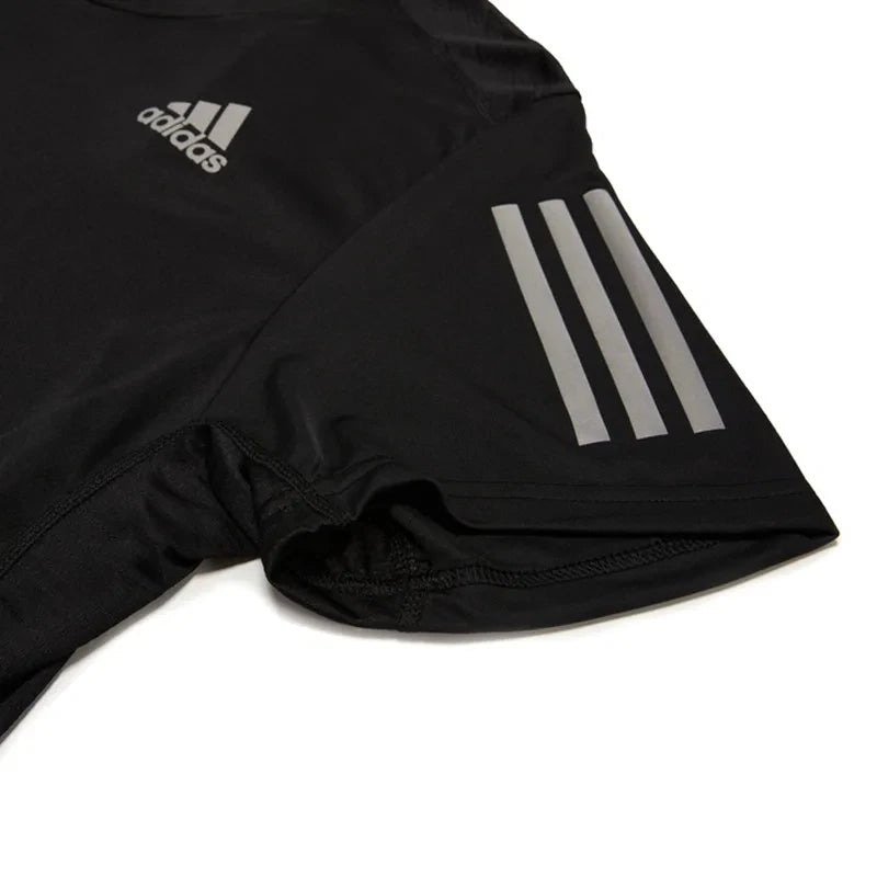 Original New Arrival Adidas OWN THE RUN TEE Men's T-shirts short sleeve Sportswear