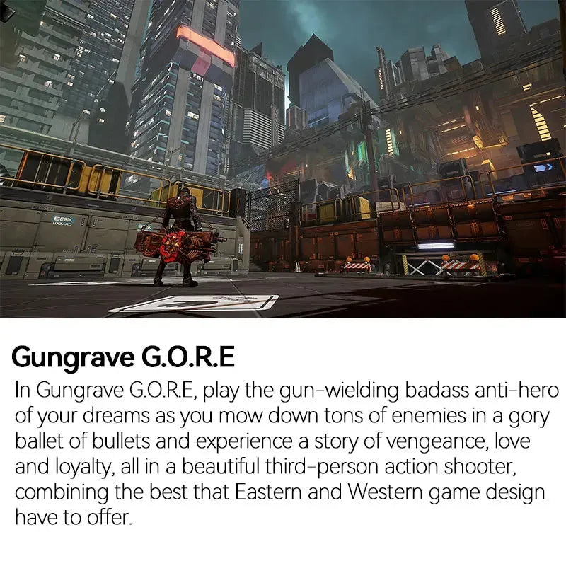 Sony PlayStation 5 GUNGRAVE G.O.R.E. DAY ONE EDITION PS5 Game Deals for Platform PlayStation5 PS5 Game Disks