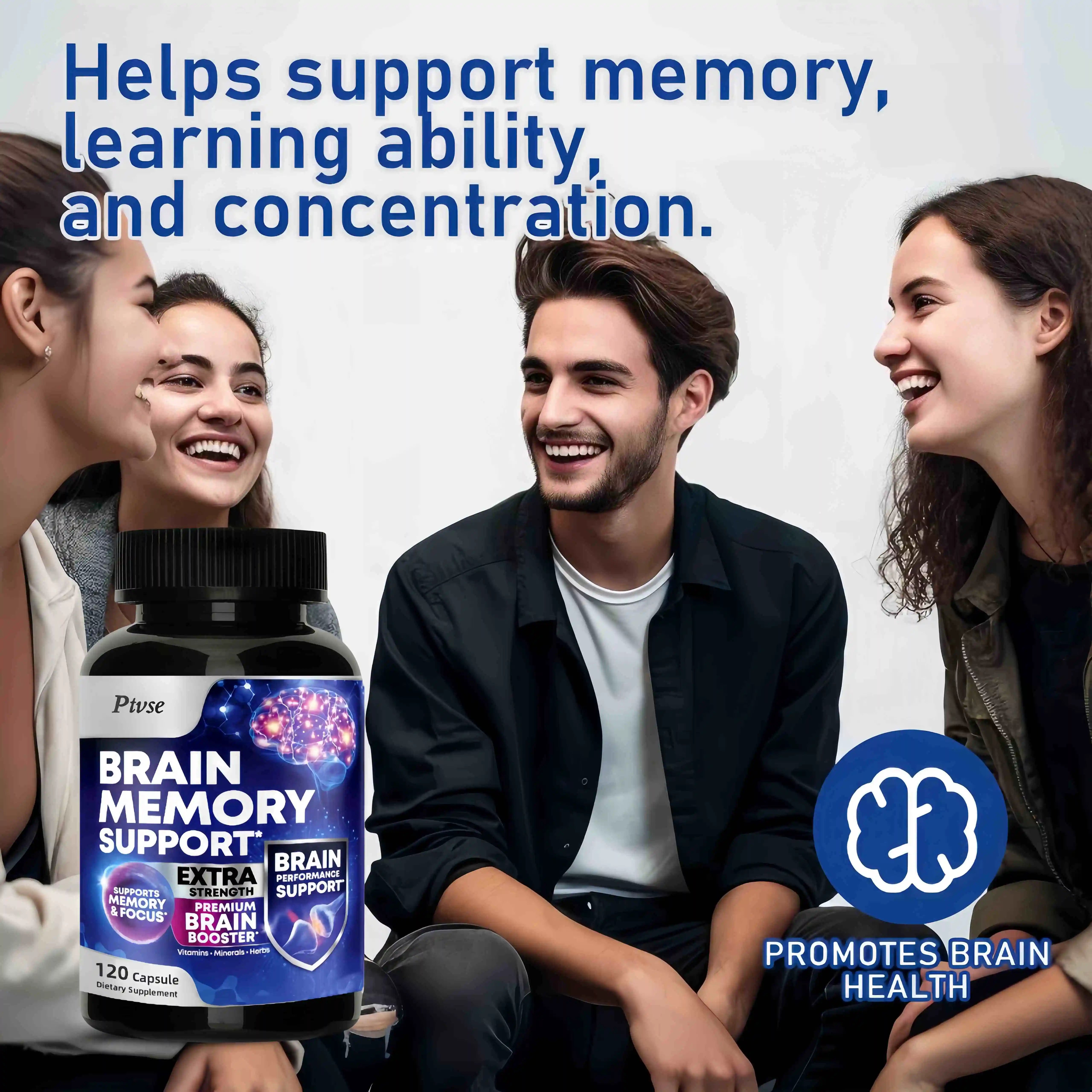 Phosphatidylserine Capsule Strengthen Memory Strengthen attention Refreshing Brain health Capsule