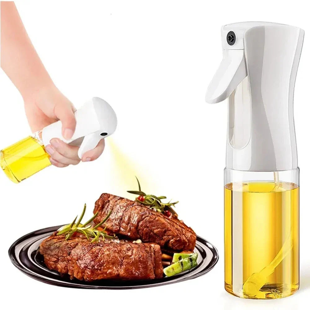 200/300ML Olive Oil Sprayer Empty Vinegar Oil Bottle Dispenser Salad BBQ Cooking Baking Kitchen Gadgets Mist Spray for Airfryer