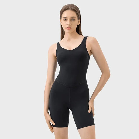 Yoga Clothes Women's Gym Set New Shaping Thin One-piece Suit Female Belly Lift Buttocks Yoga Pilates Tracksuit