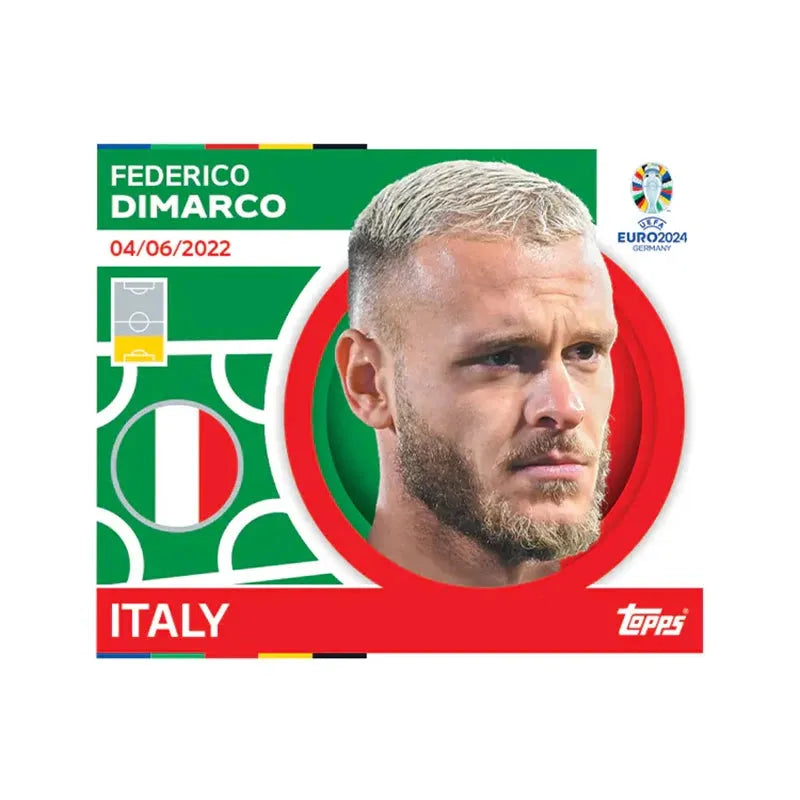 Topps Official Euro 2024 Sticker Collection - Starter Pack - Contains 24 Stickers and An 88 Page Album