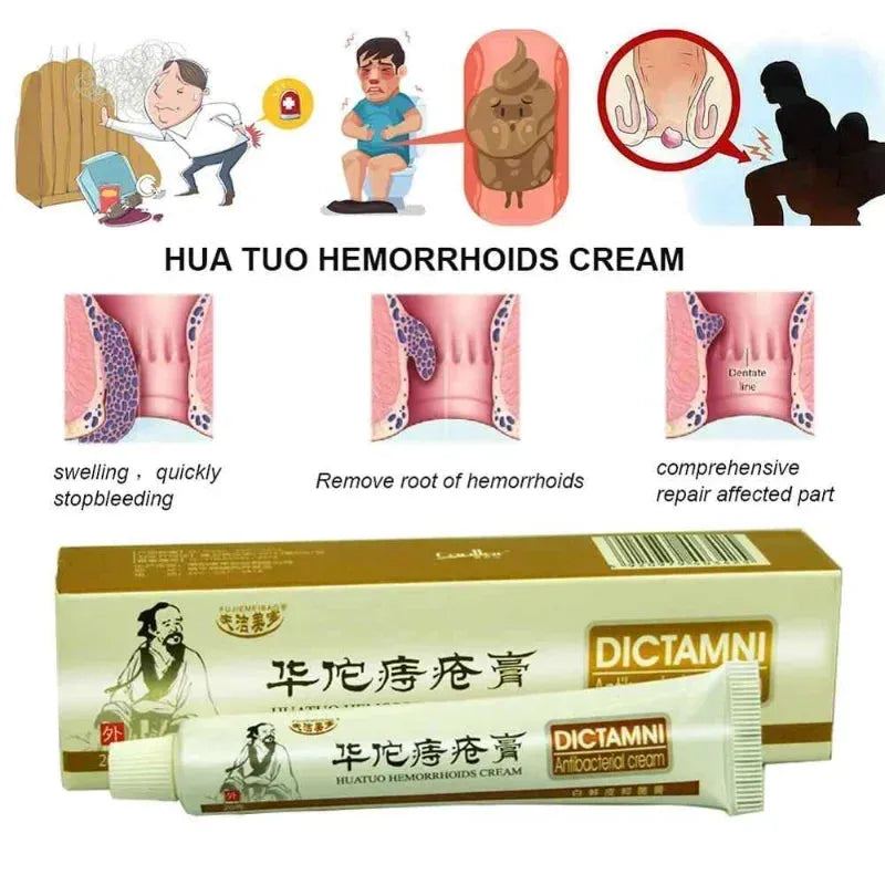 Hemorrhoids Removal Cream External Hemorrhoid Treatment Ointment Relief Cure Anal Fissure Anus Swell Bleed Relief Plaster