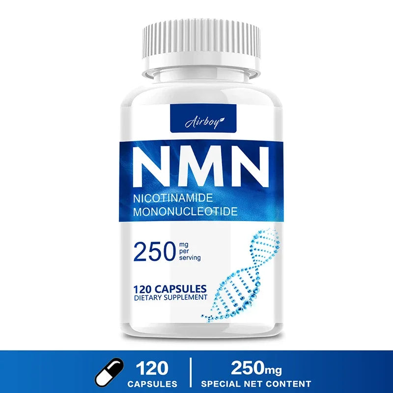 NMN Nicotinamide Mononucleotide - Supports Cell Repair and Growth, Reduces Wrinkles and Increases Skin Elasticity