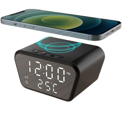 Wireless Charging Dock, Charger Pad, LED Digital Alarm Clock & Phone Stands - Jointcorp