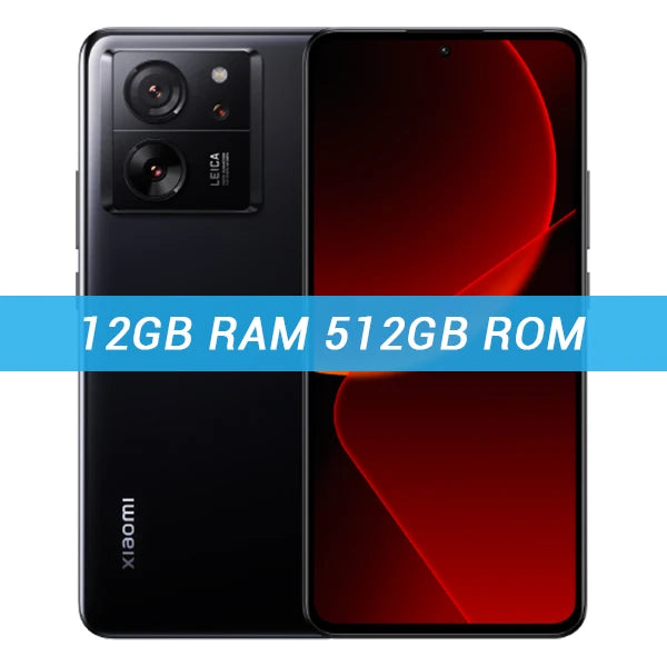 Global Version Xiaomi 13T Pro 256GB/512GB/1TB 144Hz AMOLED 50MP Leica Camera Xiaomi 120W HyperCharge IP68 Waterproof Smartphone