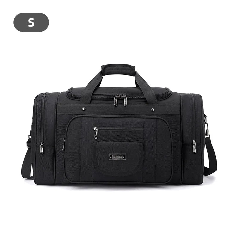 Men Travel Bag Gym Fitness Multi-funcation Detachable Shoulder Strap Handbag Shoes Pocket Traveling Storage Crossbody Bags