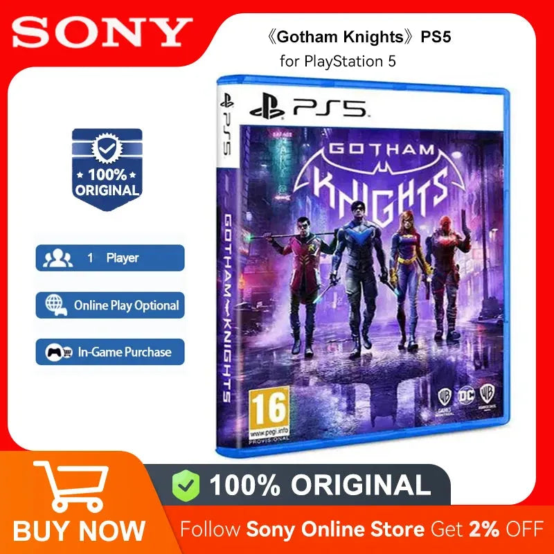 Sony PlayStation 5 Gotham Knights PS5 Game Deals for Platform PlayStation5 PS5 Game Disks PS 5 GOTHAM KNIGHTS