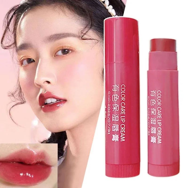 3/1pcs Lip Balm Moisturizing Anti-dry Lip Balm Easy To Carry Anti-cracking Lipstick Colored Lip Tint Makeup Lip Care Cosmetics