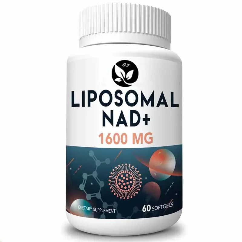 1600mg Liposomal Nad Supplement, 98% Pure Nad+can Replace Nicotinamide Nucleoside In 60 Soft Capsules