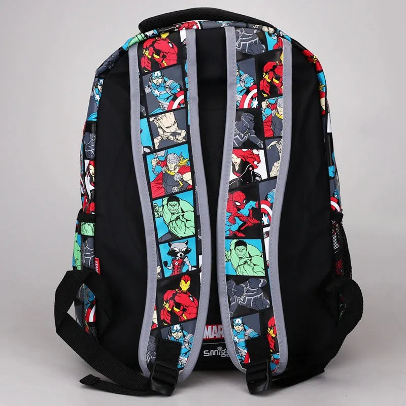 Smiggle Marvel Superhero Spider-Man Children Stationery School Bag Lunch Bag Lunch Box Pencil Box  Water Cup Student Gift