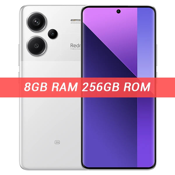 Xiaomi Redmi Note 13 Pro Plus Global Version 256GB/512GB Smartphone 200MP Triple Camera 120W HyperCharge 120Hz AMOLED MIUI 14