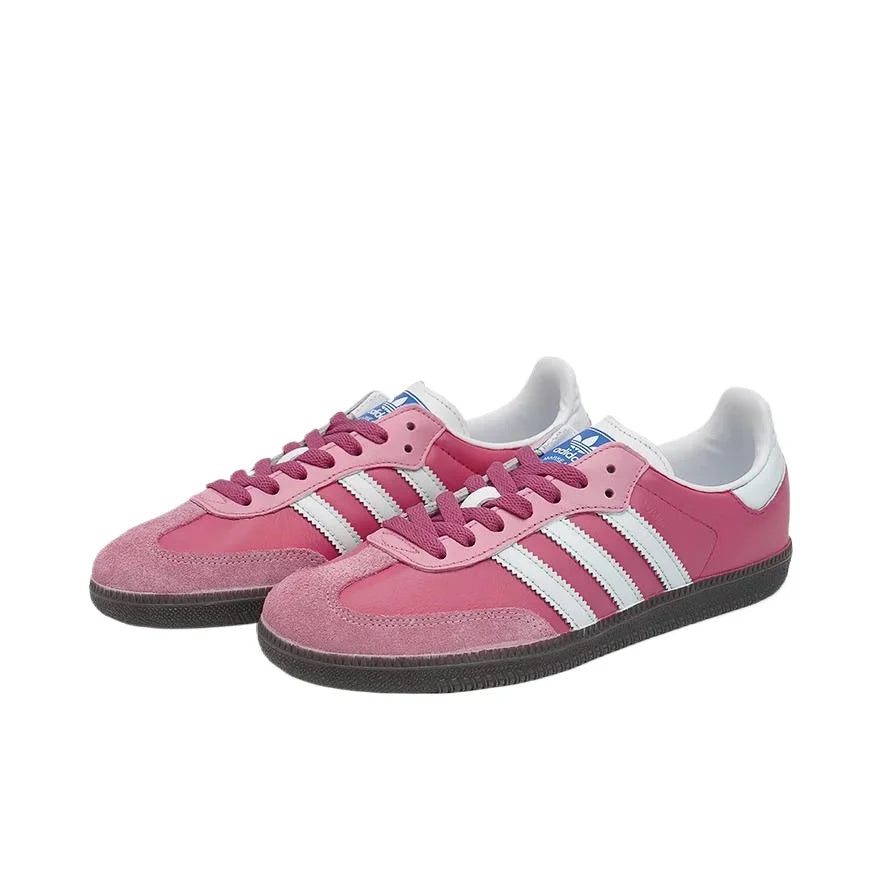 Adidas Originals Samba Vlad Gazelle OG Women Men Pink White Classic Retro Low Top Non-slip German Training Board Shoes IE3439