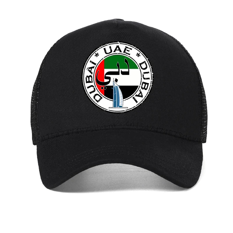 Dubai City United Arab Emirates Uae Foot - Popular Baseball Cap Unisex hats summer Cool Golf Hat bone