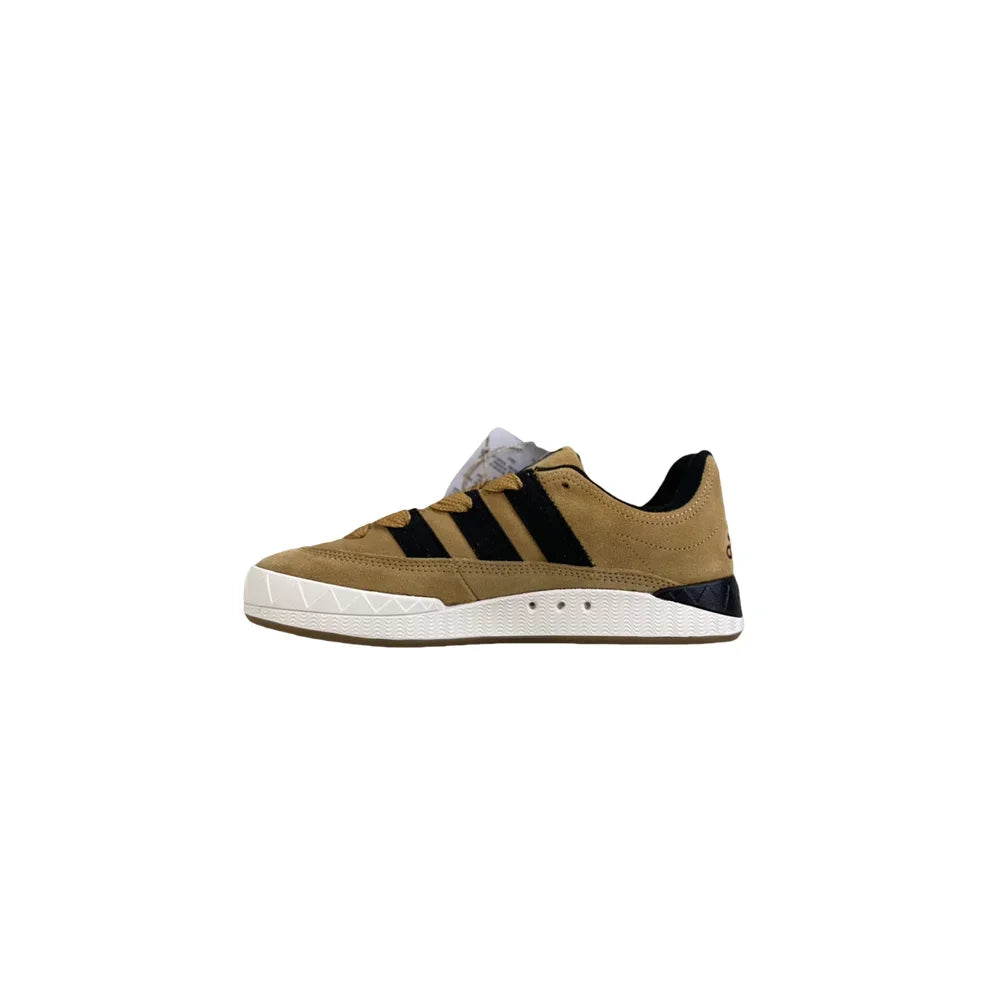 Adidas Originals Adimatic Women and Men Diamond Black Anti-slip Trendy Retro German Training Shoes Shark Bread Shoes GY5274