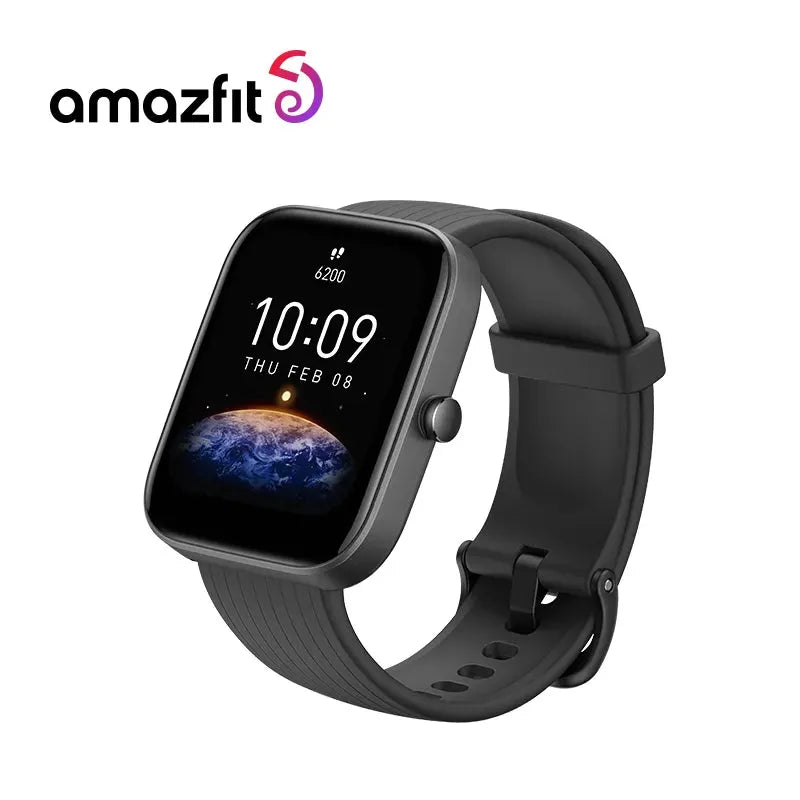 Original Amazfit BIP 3 Smartwatch Blood-oxygen Saturation Measurement 60 Sports Modes Smart Watch