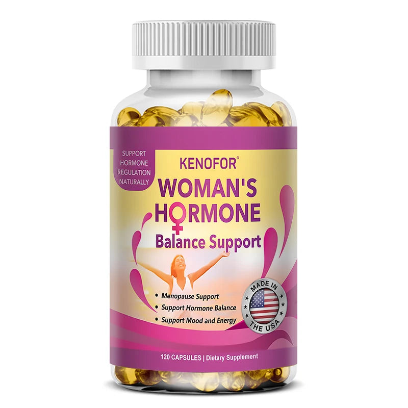 Regulates Women's Hormone Balance - Supports Hormonal Balance, Mood and Energy During Menopause 120 Capsules | DietarySappleTent