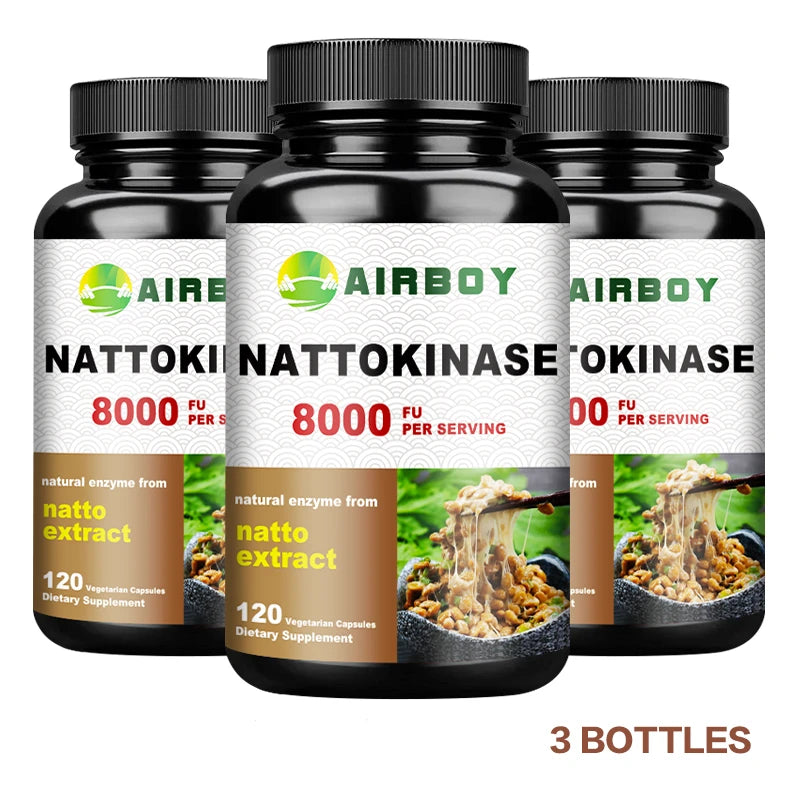 Nattokinase Supplement - Promotes Overall Heart and Cardiovascular Health