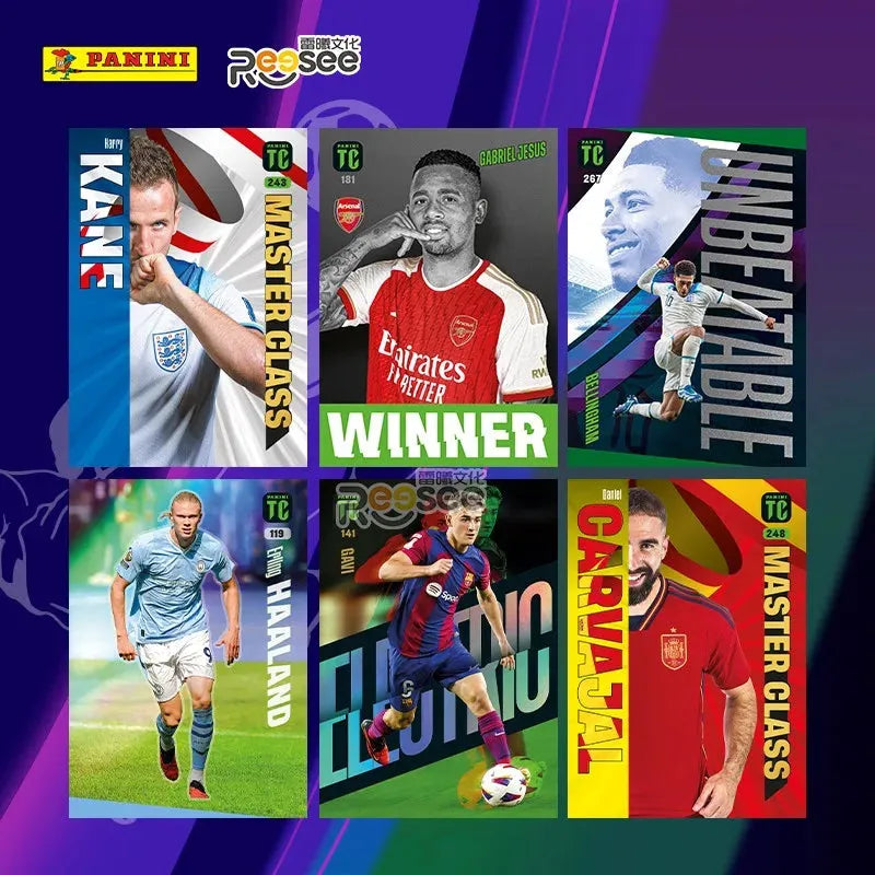 Original FIFA 2024 Top Class Panini Football Star Cards Sports Collection Cards Mistery Box Board Game Toy Birthday Gift for Kid