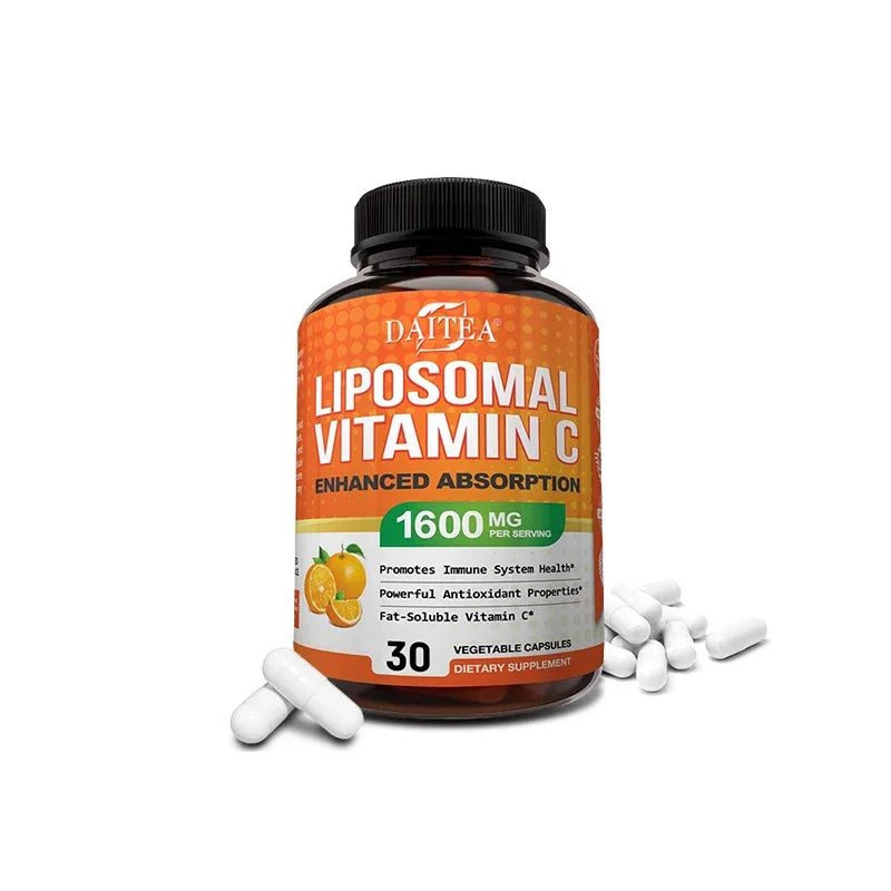 Vitamin C Vegetarian Capsules Promote Immune Development and Are Recommended To Provide VC Energy Supplements for Families