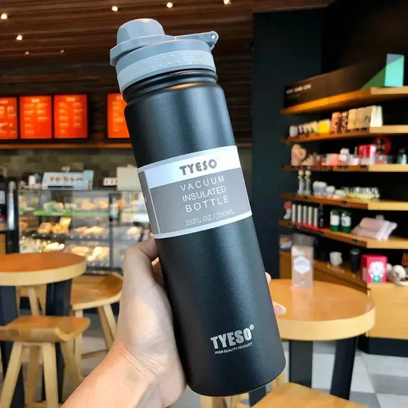 530/750ML Tyeso Thermos Bottle Stainless Steel Vacuum Flask Insulated Water Bottle Travel Cup For children Coffee Mug Termica